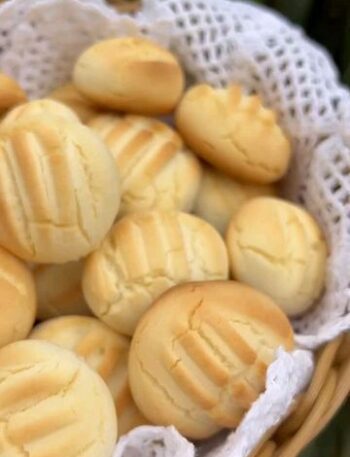 Biscoito de Nata de Leite - Receita com Afeto