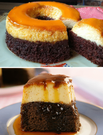 Bolo Pudim de Chocolate - Receita com Afeto