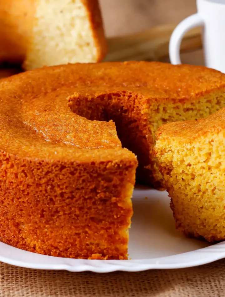 Bolo de Fubá SIMPLES e FOFINHO - receita com afeto