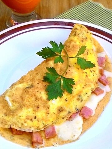 Omelete Recheado Perfeito - receita com afeto