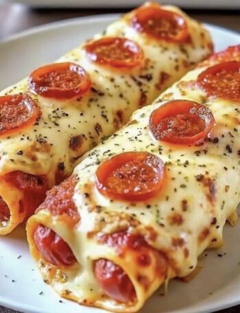 Panqueca Pizza com Salsicha e Queijo - Receita com Afeto