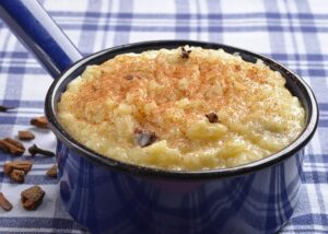 Arroz doce cremoso - receita com afeto