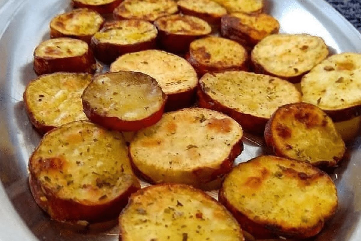 Batata doce na airfryer - receita com afeto