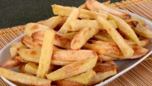 palitos crocantes de batata ao forno - receita com afeto