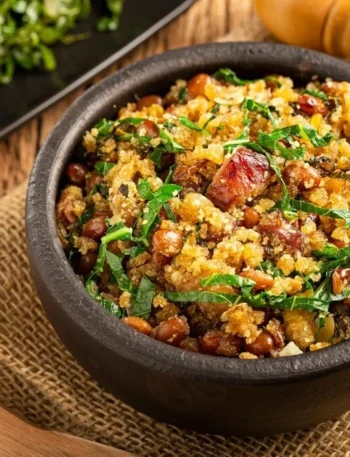 Feijão tropeiro - receita com afeto