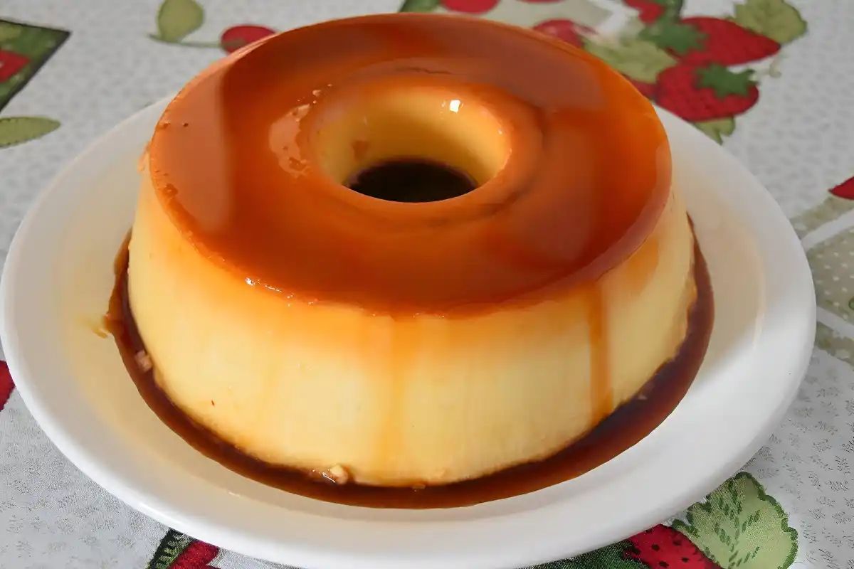 Pudim na airfryer - Receita com Afeto