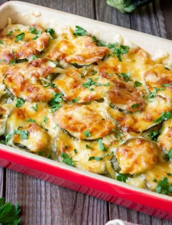 abobrinha de forno - receita com afeto