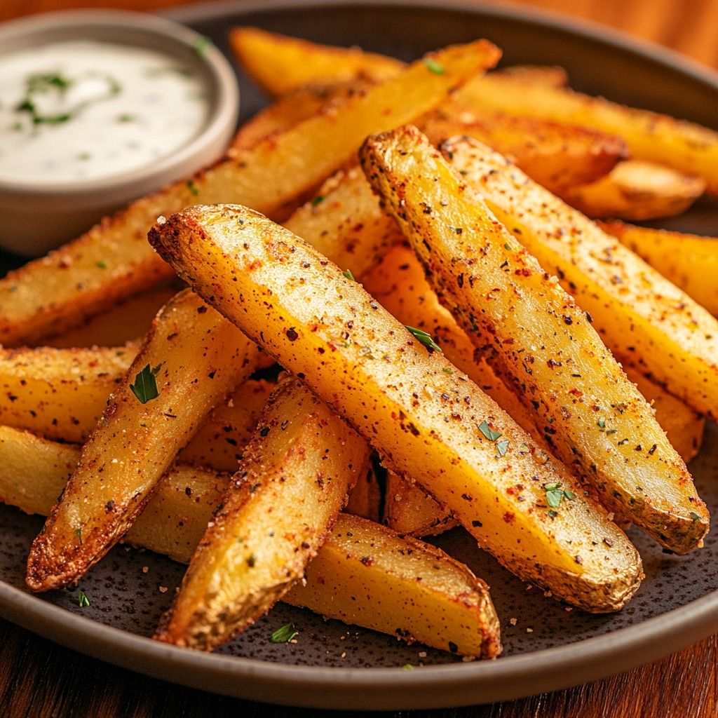 batata frita na airfryer - receita com afeto