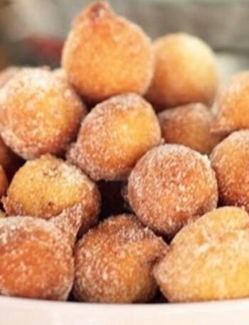 bolinho de chuva - receita com afeto