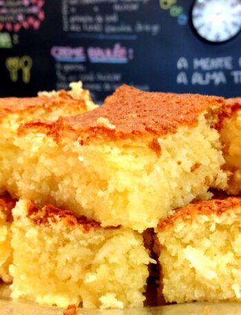 bolo de mandioca - receita com afeto