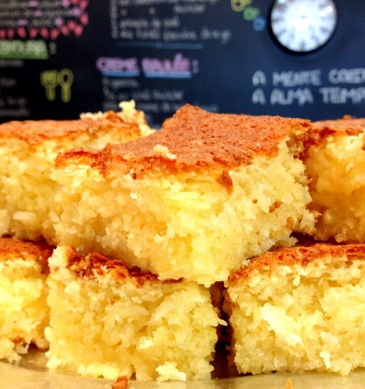 bolo de mandioca - receita com afeto