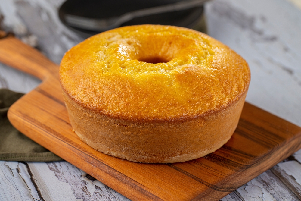 bolo de milho de liquidificador - receita com afeto