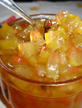 doce de casca de melancia - receita com afeto