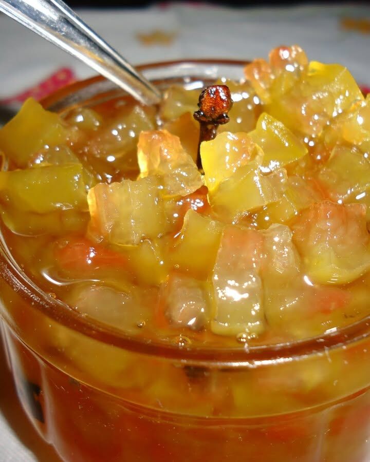 doce de casca de melancia - receita com afeto