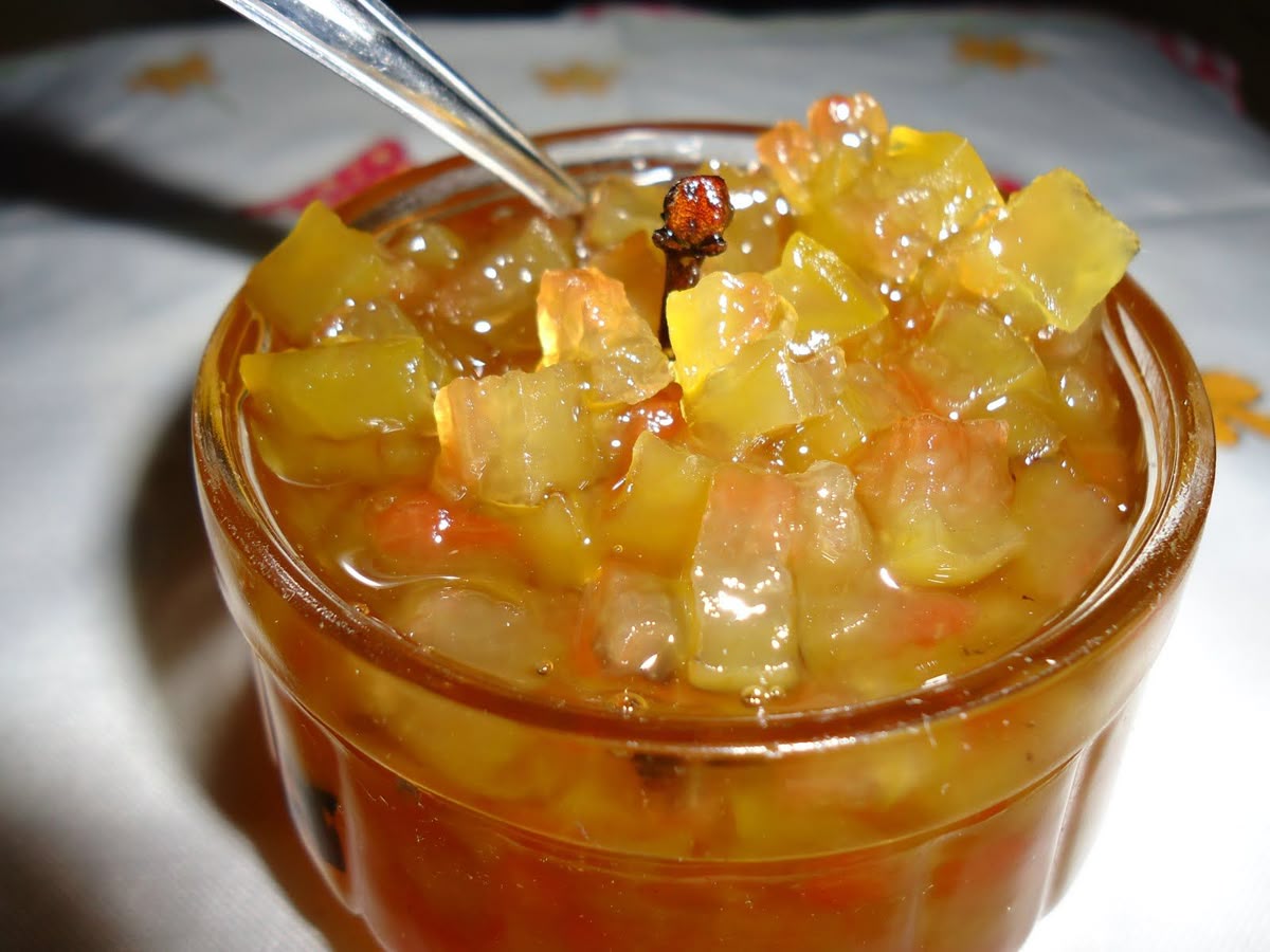 doce de casca de melancia - receita com afeto