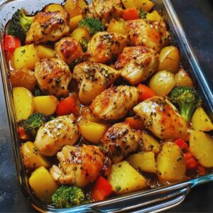 frango assado com batatas ao forno - receita com afeto