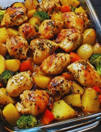 frango assado com batatas ao forno - receita com afeto