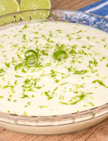 mousse de limão - receita com afeto