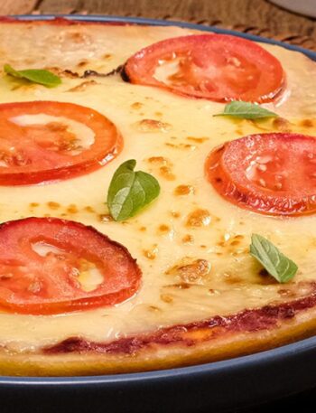 pizza caseira que não precisa sovar - receita com afeto