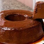 pudim de chocolate - receita com afeto