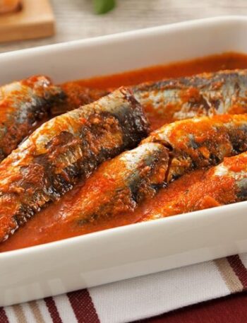 sardinhas na panela de pressão - receita com afeto