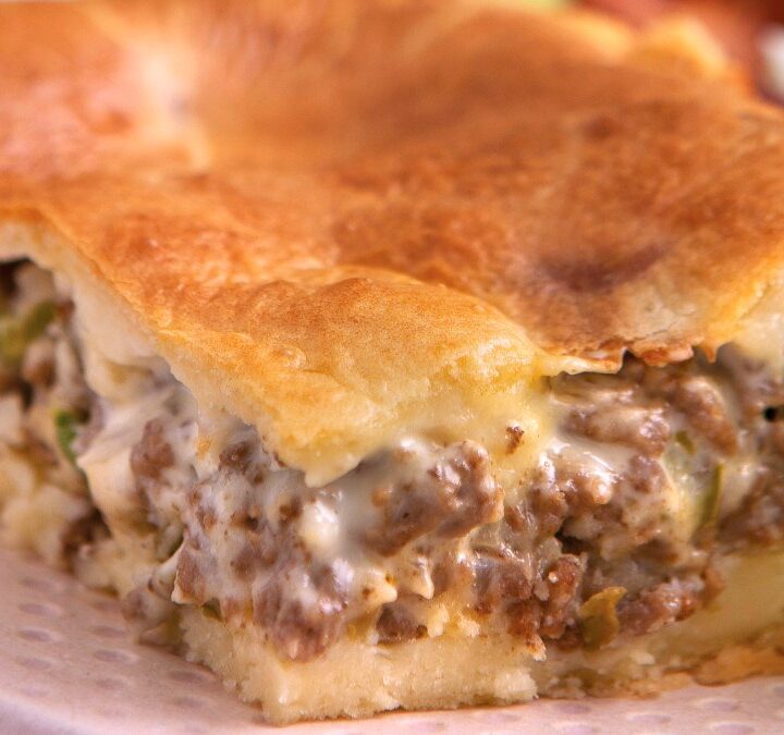 torta de carne moida - receita com afeto