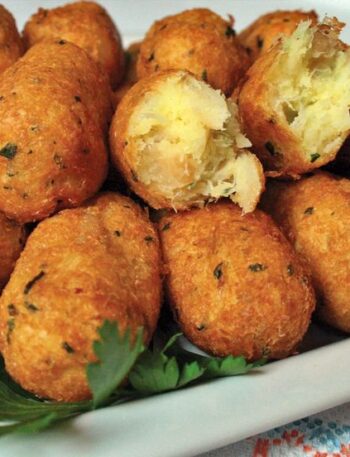 Bolinho de Bacalhau - Receita com Afeto
